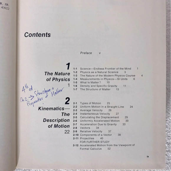 Vintage College Physics Fifth Edition Hard  Cover Text Book - Picture 8 of 13